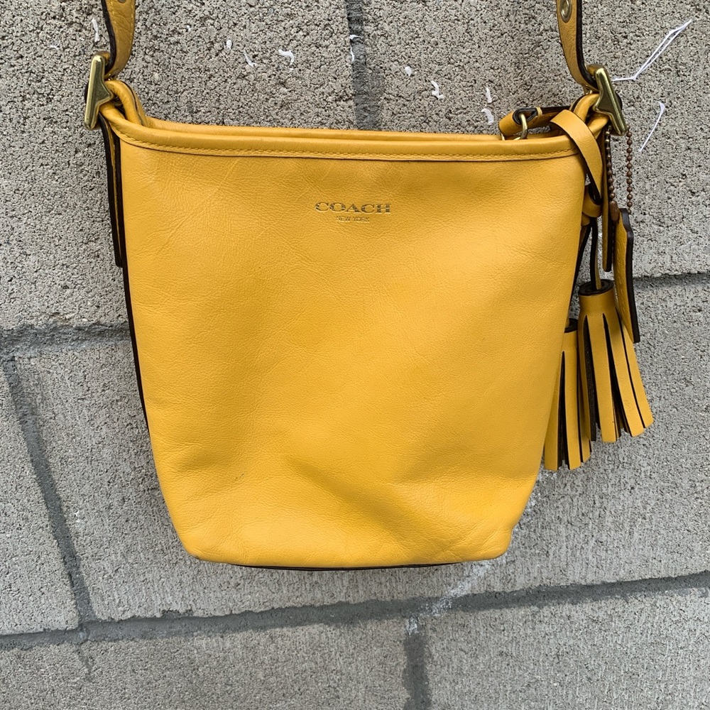 COACH Legacy Crossbody Luxury Designer Leather MINI Duffle Bag 19901